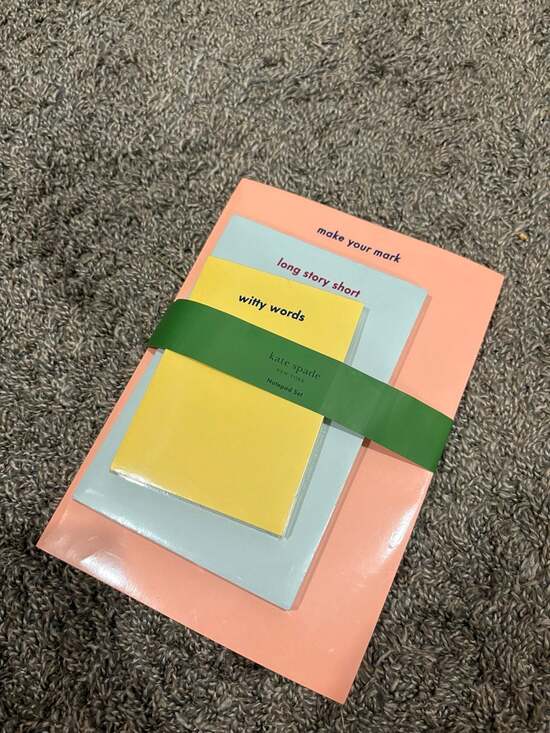 Kate Spade Notepad Set - Picture 3 of 4